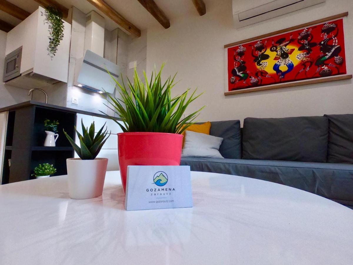 Gozamena Zarautz Apartment Luaran gambar